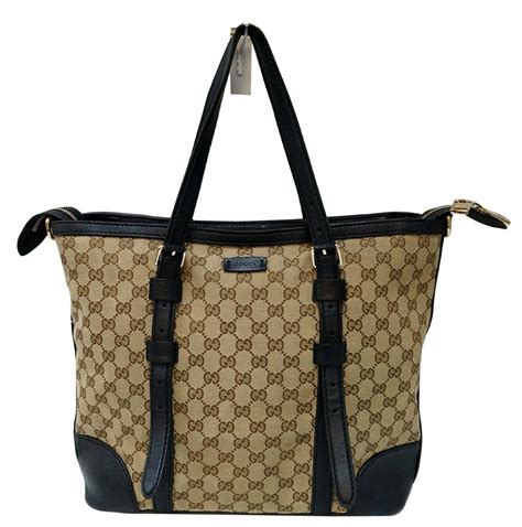 gucci xl tote bag|gucci gg canvas tote bag.